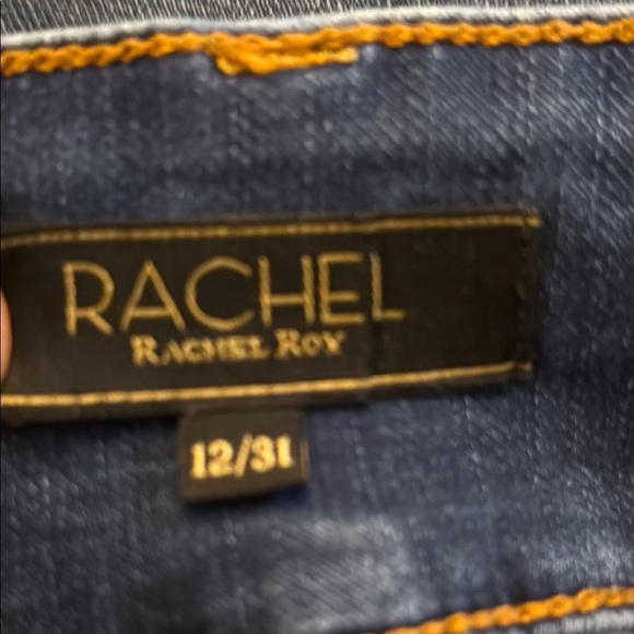 RACHEL Rachel Roy High Rise Blue Jeans #587 - Picture 4 of 8